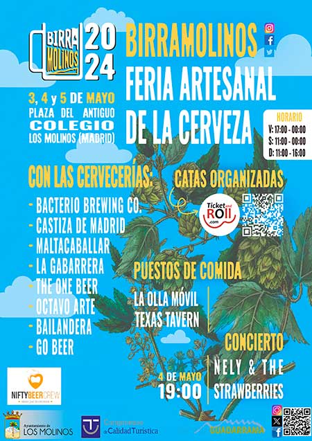 Birramolinos, la Feria artesanal de la cerveza llega a #LosMolinos
<a href="/Birramolinos/">Birramolinos</a>

lavozdelaa6.es/los-molinos-ac…