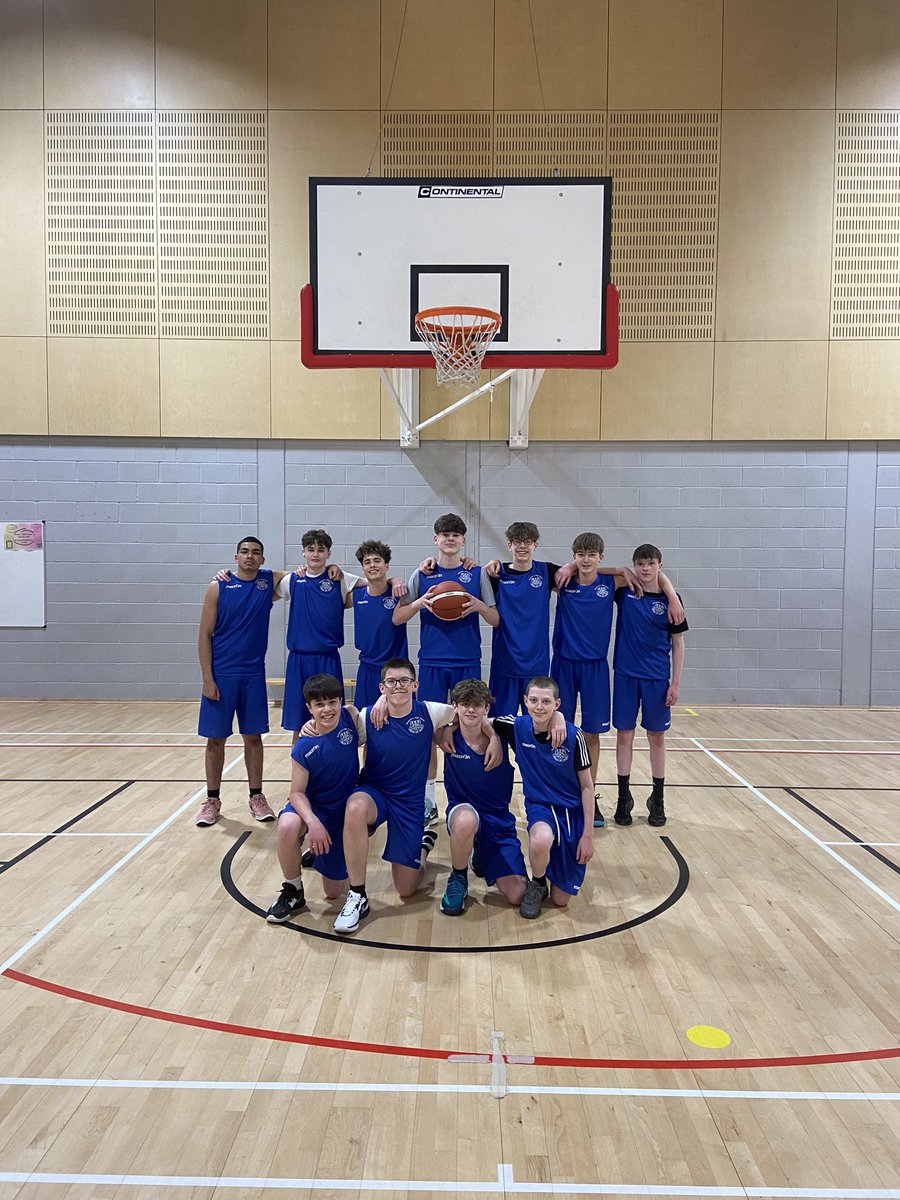 Well done to the u15 basketball team in there first outing since that day in Dundee 🏆 playing a very good @PortobelloPE side and winning 60-45. Potm- Alejandro di Bella with 30 points!