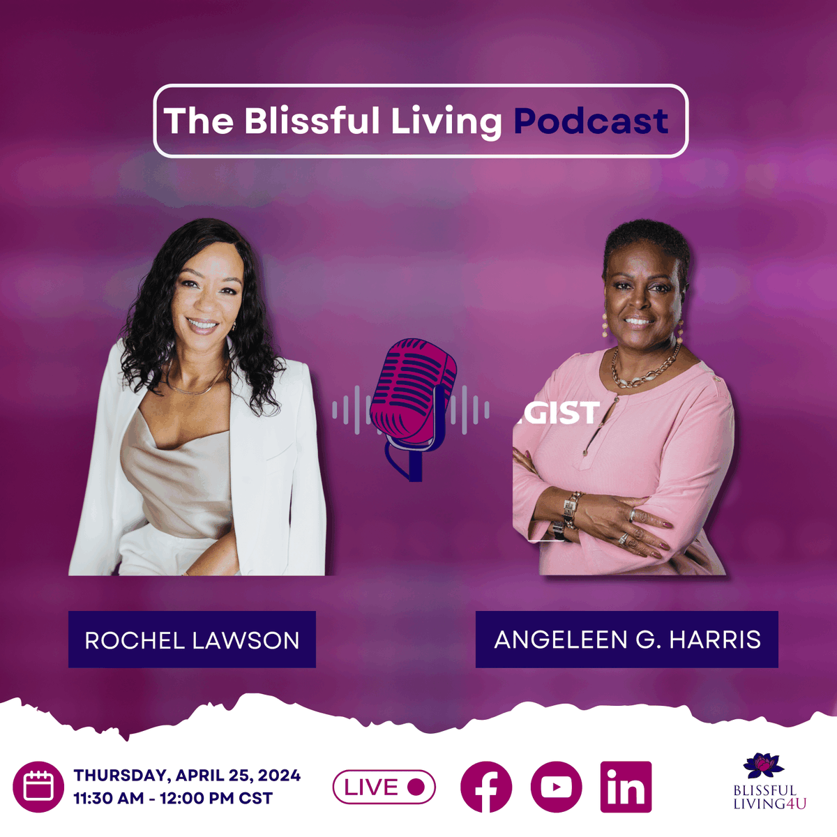 Journey into the realms of faith, finance, and entrepreneurship with Rochel Marie Lawson, The Queen of Feeling Fabulous, as she hosts Angeleen Harris, a visionary entrepreneur, in an enlightening Live session. Angeleen embodies the fusion of unwavering faith and financial acu ...