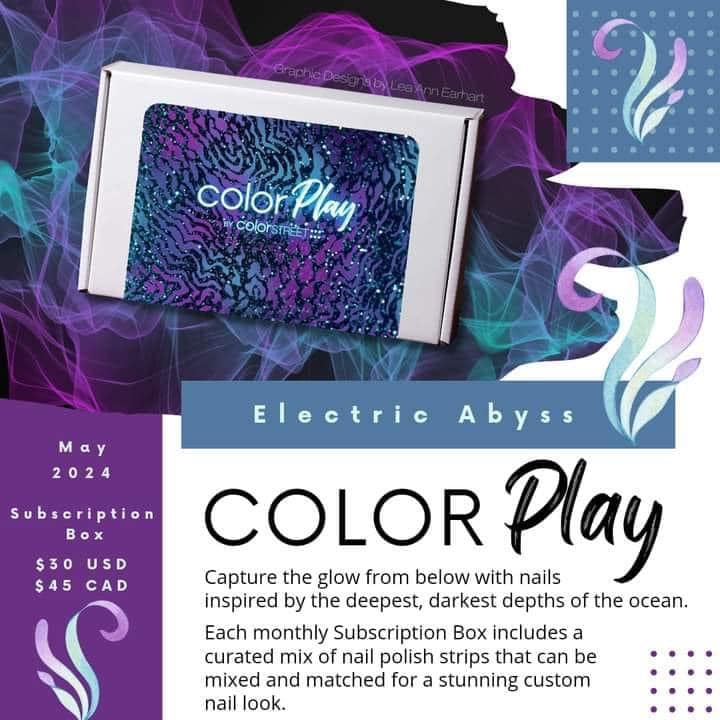 HeidiBetts's tweet image. Have you given any thought to signing up for #ColorStreet's 𝘾𝑂𝐋𝘖𝗥 𝐏𝐿𝐴𝘠 Subscription Box?

Here's a sneak peek at what you might expect from MAY's ℂ𝕆𝕃𝕆ℝ ℙ𝕃𝔸𝕐 #SubscriptionBox theme--"𝓔𝚕𝔢𝒄𝑡𝚛𝖎𝘤 𝐀𝚋𝙮𝘴𝐬"

ColorStreet.com/YourFairyTaleN…