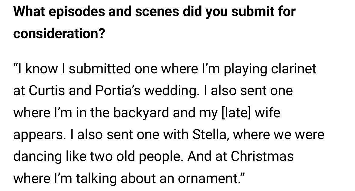 #GH Robert Gossett (Marshall) on the scenes and episodes he submitted that earned him an Emmy nomination #DaytimeEmmys