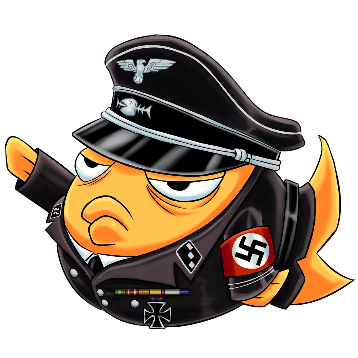 Ya make one Joke about chatfish as Schnazifish... It reminds me of the joke of Celest being a Warcriminal.

I've taken to calling chatfish Bjukit Bitchies from now on.