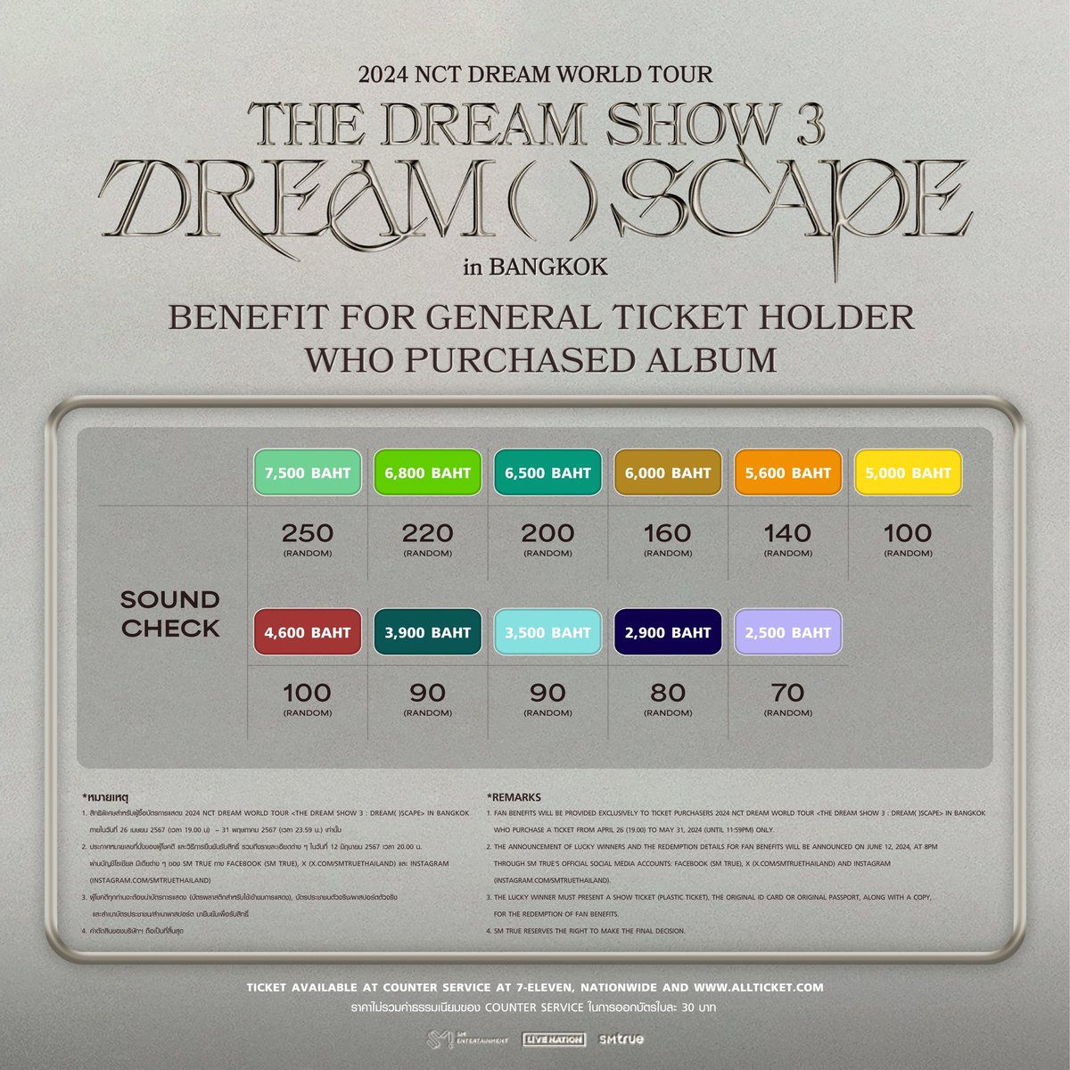 bearfluffy18's tweet photo. รับกดบัตร🫧🪸 #รับกดบัตร #รับกดบัตรคอนเสิร์ต #NCTDREAM #THEDREAMSHOW3
#NCTDREAM_THEDREAMSHOW3
#NCTDREAM_WORLDTOUR
#NCTDREAM_THEDREAMSHOW3inBKK

◇ ค่ากด350-500/ใบ (กดไม่ได้คืนเงิน)

◇ใช้ยูสลูกค้ากด/รับกดแค่ในเว็บ 

◇มีมัดจำก่อนกด

◇รับทั้งมบช,รอบทั่วไป

สนใจจองคิว dm เลยงับ https://t.co/DmvCE7IjlU