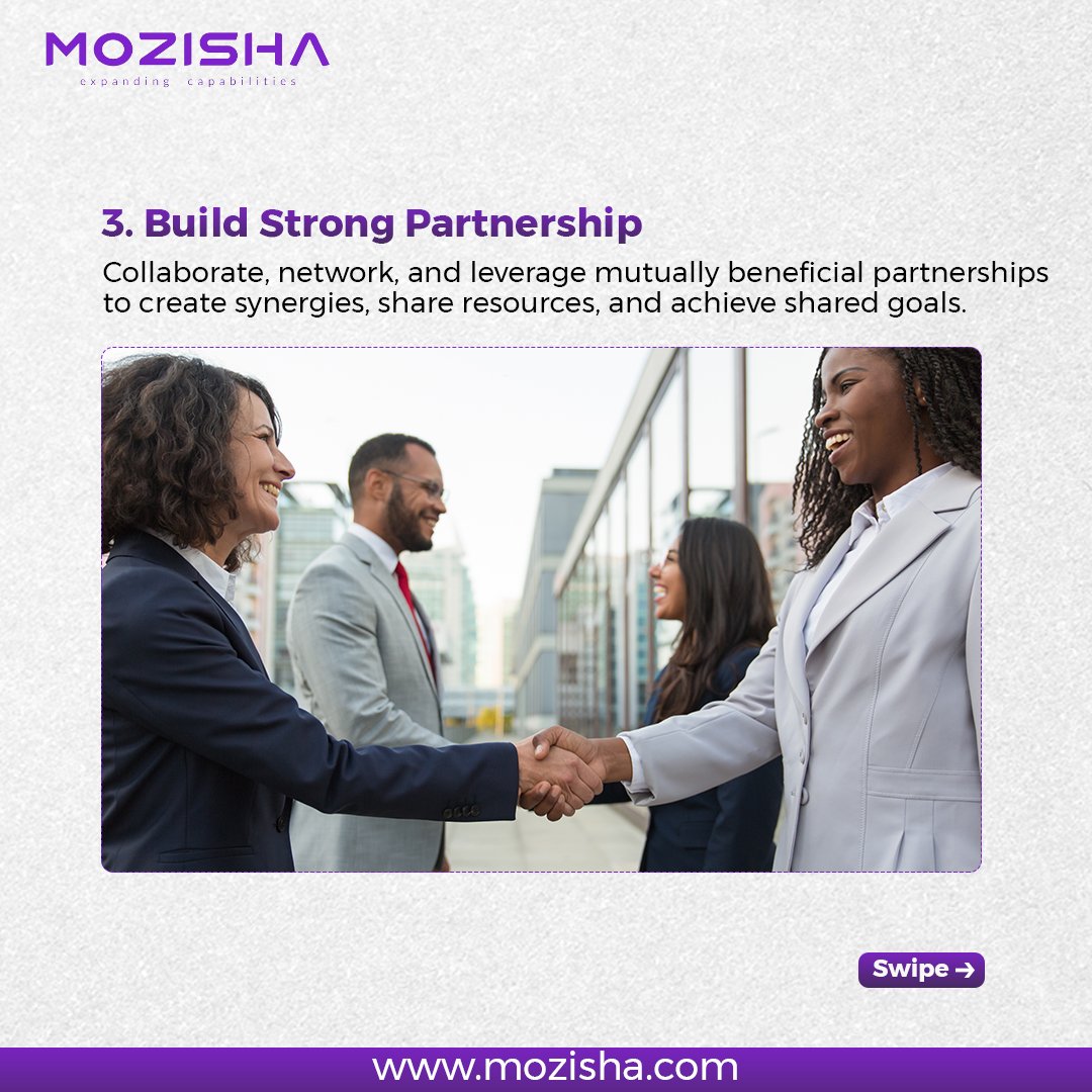 To facilitate growth in any business, here are some fundamental tips to follow and establish a strong foundation.
#businessgrowth #scaleup #growyourbusiness #mozisha