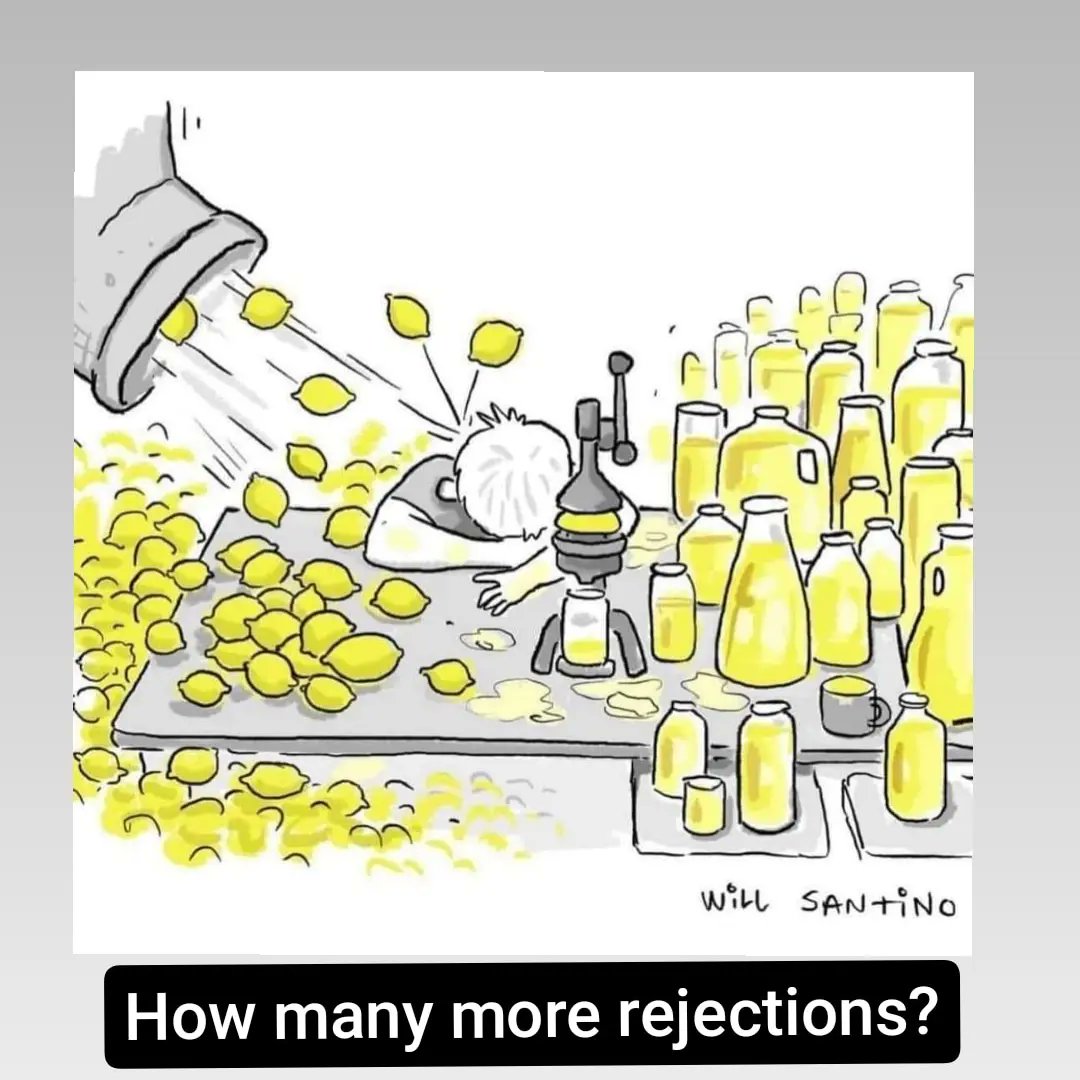 tinamarie_cox's tweet photo. Well, I'm still s.o.l. when it comes to getting some #writing acceptances. So, if you're not sick of them yet, here's more #rejectionletter #erasure for your amusement
#rejection #rejectiontherapy #rejectionsucks #rejected #rejectionerasure #rejections h https://t.co/Ug5tpM8M5H