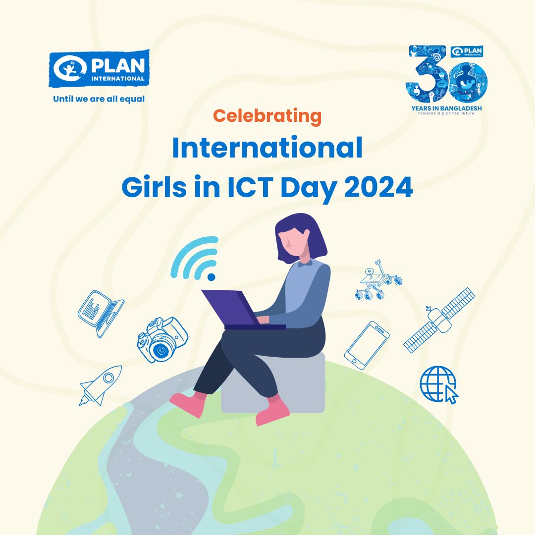 Today, we celebrate International Girls in ICT Day 2024 with a spotlight on leadership in STEM! Let's empower the next generation of female leaders in technology and beyond. Together, we're shaping a brighter, more inclusive future! #GirlsinICTDay
