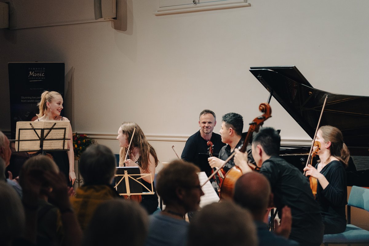 Our pupils had a wonderful time at the weekend, performing at the Douglas Music concert in Parbold with our Director of Music, Ashley Wass. It was a fantastic performance with a programme of Chausson & Chopin. An amazing experience for all involved🎻🎹 #MusicEducation #YMS