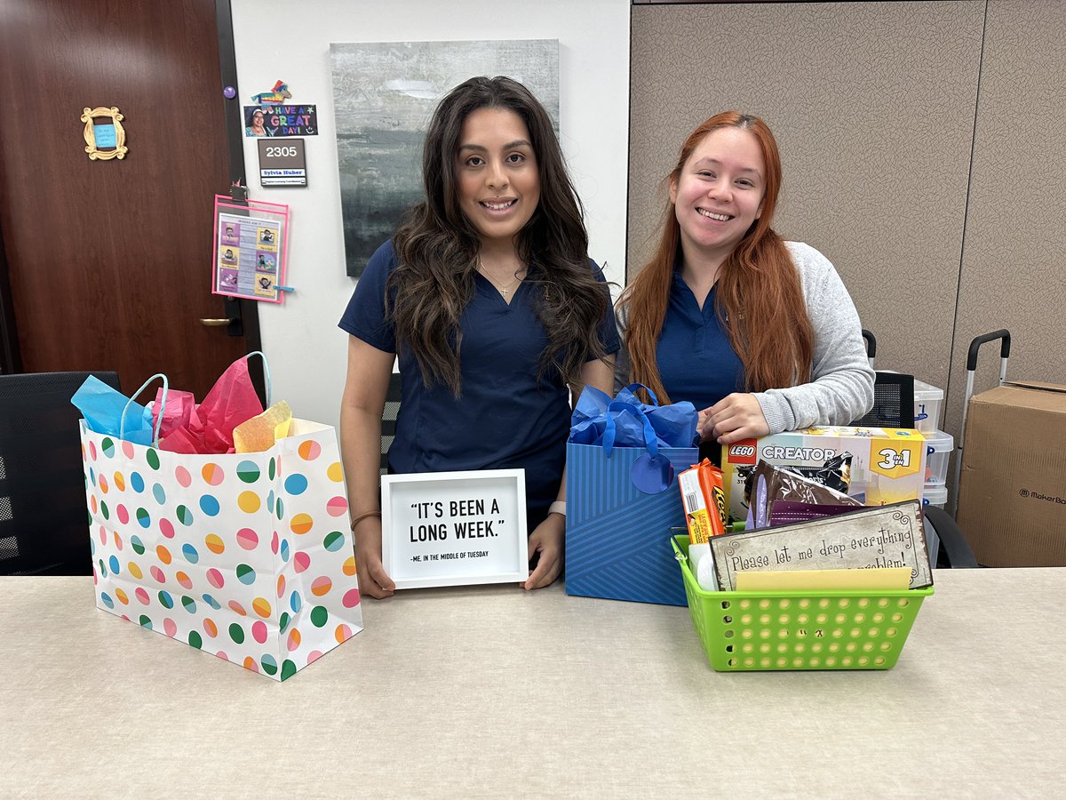 Happy #AdminProfessionalsDay to 2 of the VERY BEST! Aris and Mayra, you do SO MUCH not only for Suite 2300, but for @IrvingISD as a whole, and we absolutely couldn’t do what we do without you! THANK YOU!