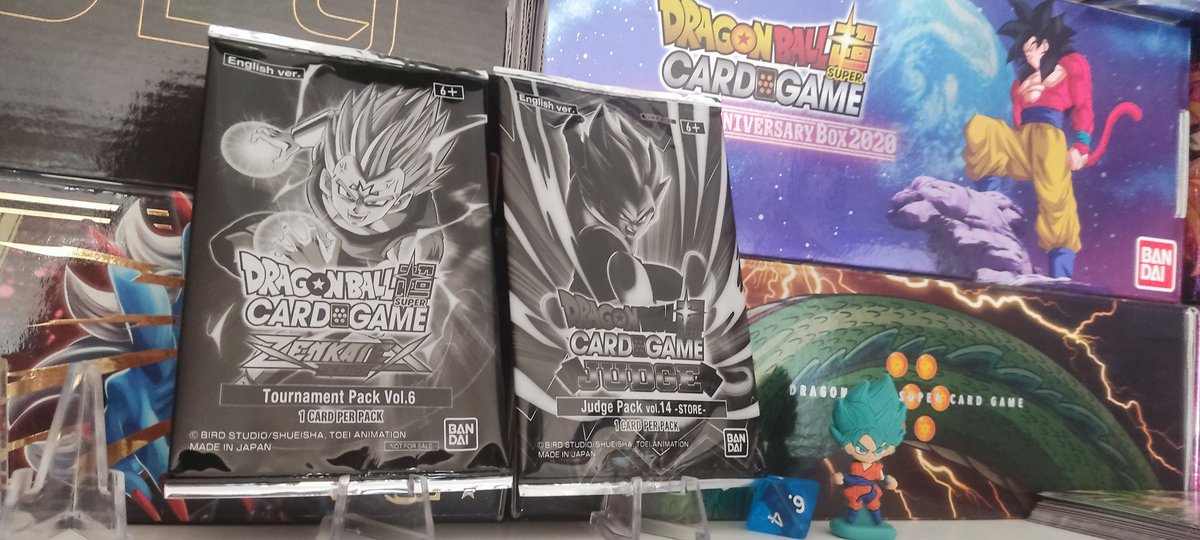 DragonballTcg's tweet photo. SORTEAZO GRACIAS A @MontalFan !!

Consigue este tournament pack vol 6 y este judge pack vol 14!!

Comenta cual crees que es para ti el mejor mazo de bt24!!

Haz RT Y comenta para entrar en el sorteo!!

Ganadores el domingo 28!!

Abstenerse cuentas de sorteos!! https://t.co/LBuegefX2h