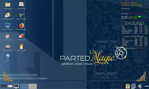 elhackernet's tweet image. PartedMagic es una distribución Linux diseñada para arrancar en modo Live, es decir, desde el DVD o USB

Incluye GParted, uno de los gestores de particiones con interfaz gráfica para Linux más populares

CloneZilla
TestDisk
PhotoRec
partedmagic.com/store/