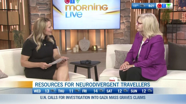 .@yvrairport President & CEO, Tamara Vrooman talks resources for neurodivergent travellers on CTV Morning Live! ✈️ bc.ctvnews.ca/video/c2910152…