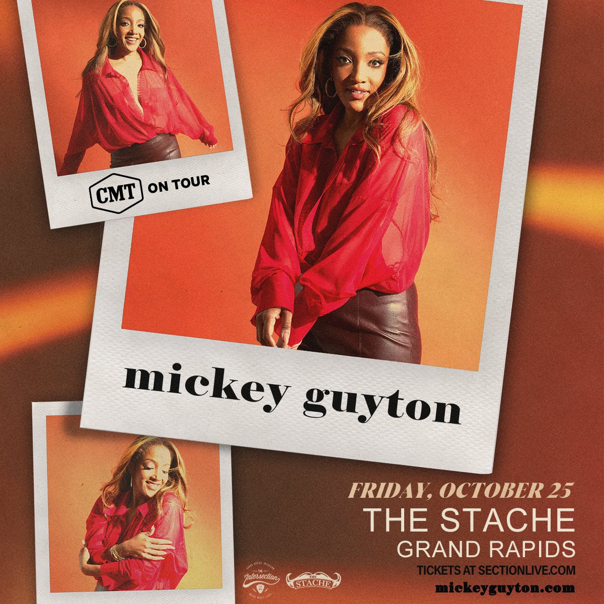 Venue Presale - @CMT On Tour: @MickeyGuyton at The Stache on Fri 10/25 sectionlive.com