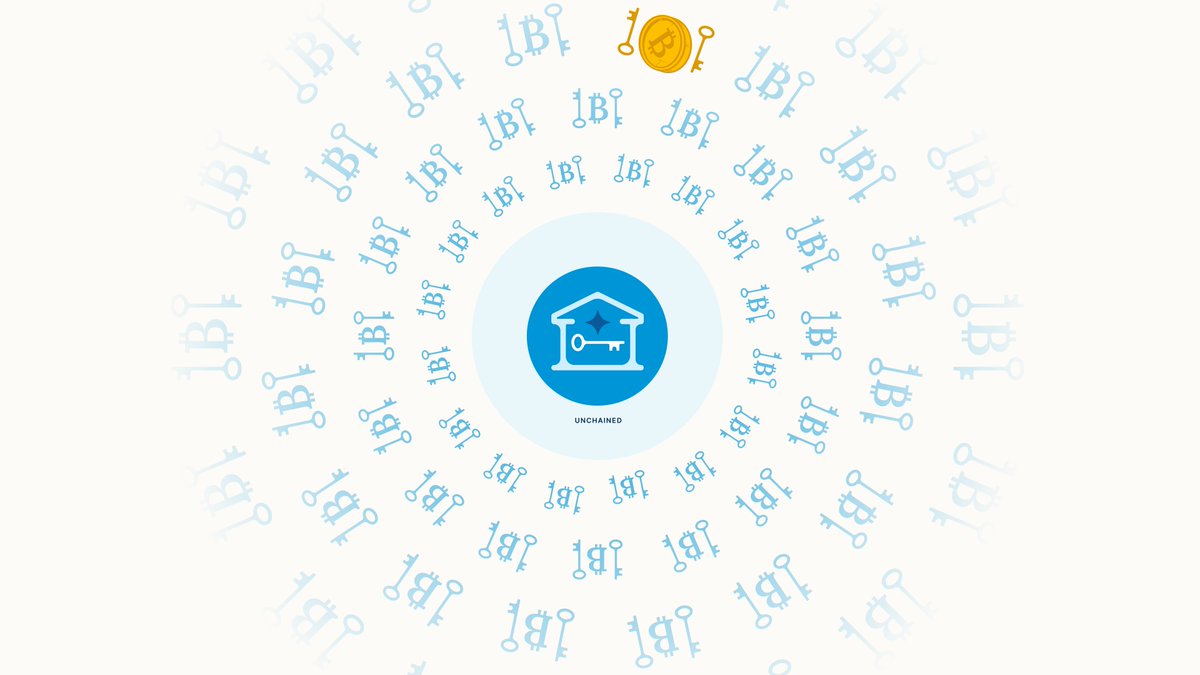 In contrast to centralized custodians who use just a handful of keys to store billions of dollars worth of #bitcoin, Unchained clients control over 12,000 keys that secure bitcoin in collaborative custody. The Unchained key is one of the most secure bitcoin keys in the world.