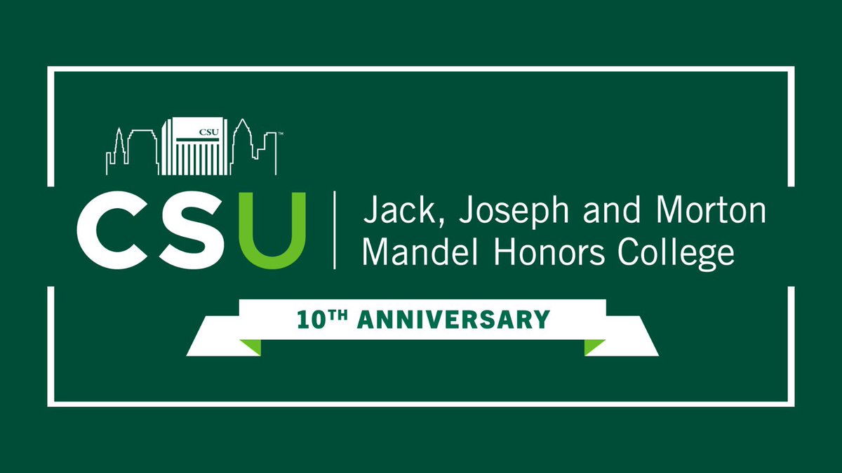 🎓✨ Celebrating the 10th Anniversary of the Jack, Joseph, and Morton Mandel Honors College! A decade of empowering and enriching the brightest minds. Here’s to many more years of excellence! 🌟  #VikingPride