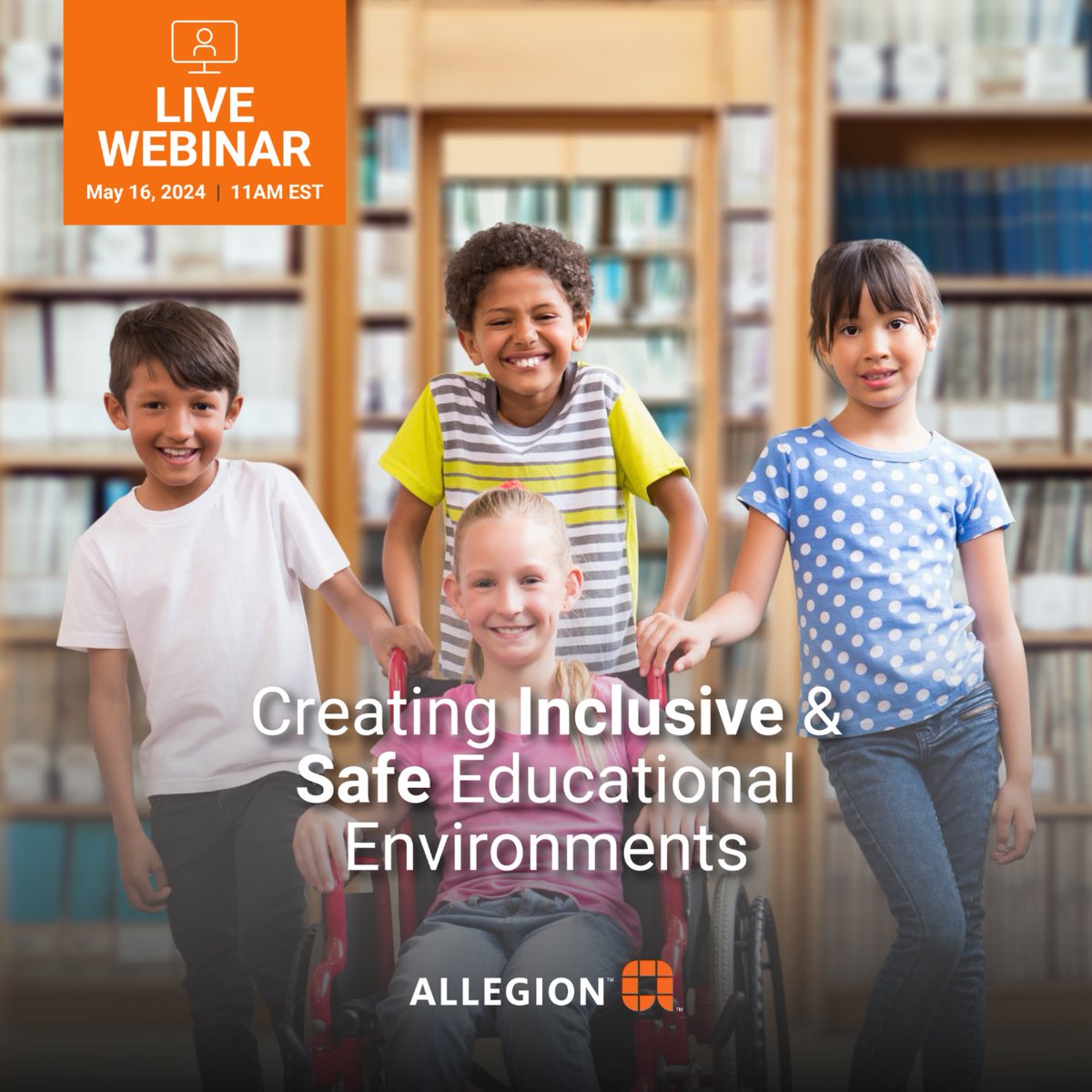 Promoting Inclusive and Safe Learning Environments: Join @AllegionUS and @SafeSchoolsOrg for a live webinar on providing safety and security for students of all abilities.

May 16th at 11:00 am EST ms.spr.ly/6018YyzVs

#SchoolSafety #SchoolSecurity #NASRO #SRO #K12Safety