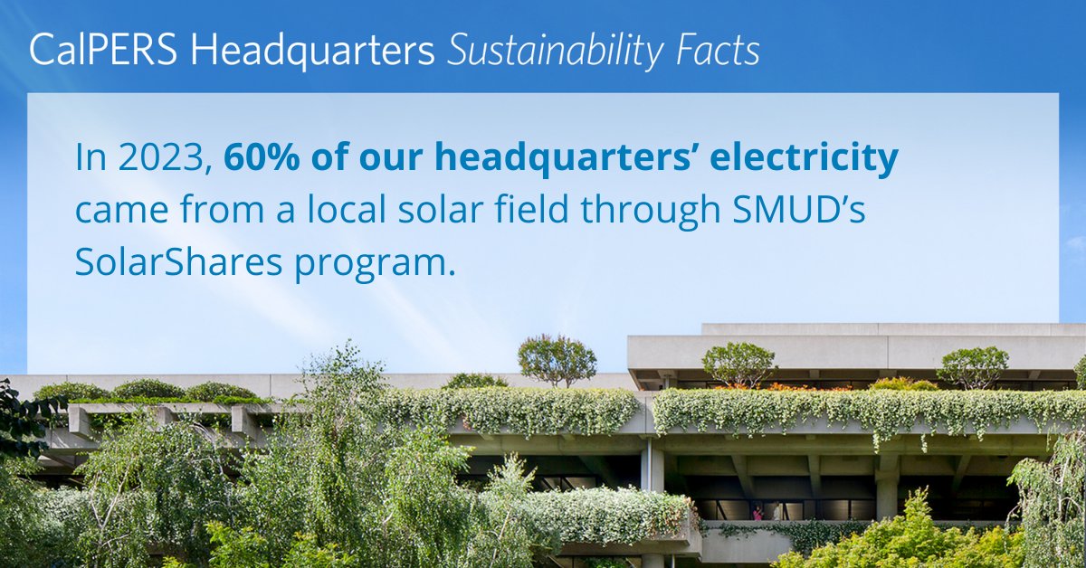 In August 2017, we were the first state agency to participate in Sacramento Municipal Utility District's (SMUD) SolarShares program. This program will save us an estimated $3.7 million in energy costs over the 20-year agreement. bit.ly/40jbiDr@SMUDUp… #EarthMonth