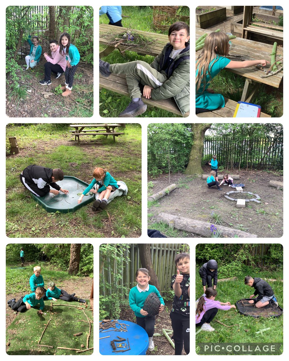 Dosbarth Kingfishers and dosbarth Starlings had a wonderful morning embracing our value of creativity and celebrating #earthday and #walesoutdoorlearningweek