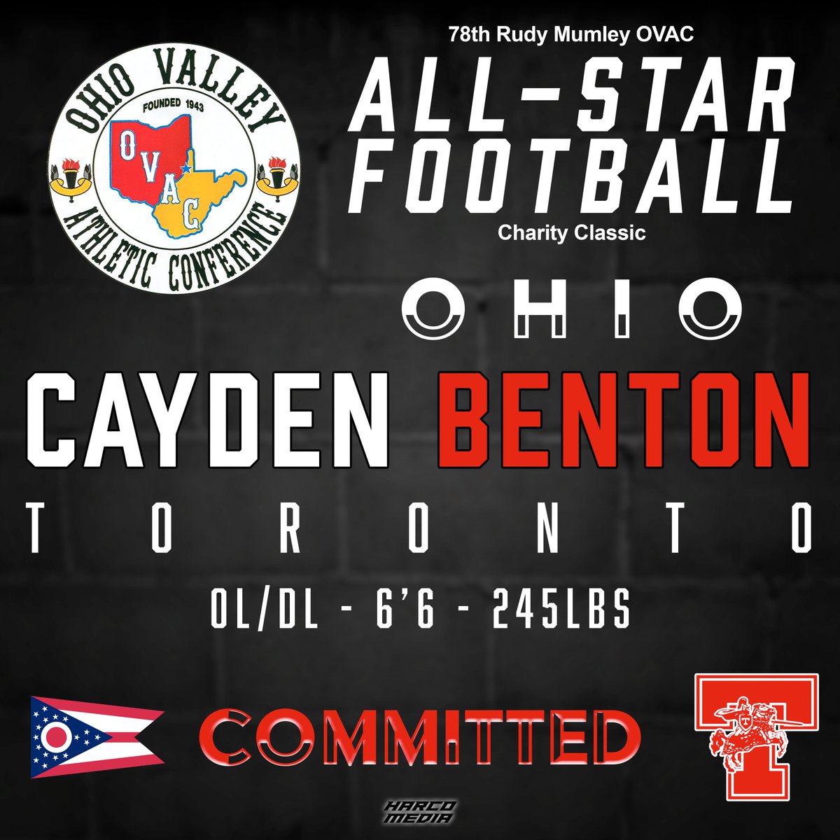 Harrison Central Football (@hc_football__) on Twitter photo From the Gem City, representing the Toronto Red Knightsβ¦
<a href="/AshlandFB/">Ashland Football</a> Commit β¬οΈ
Mr. @caydenbenton!
#OVACTeamOhio24
#SpotlightSeries From the Gem City, representing the Toronto Red Knightsβ¦
<a href="/AshlandFB/">Ashland Football</a> Commit β¬οΈ
Mr. @caydenbenton!
#OVACTeamOhio24
#SpotlightSeries