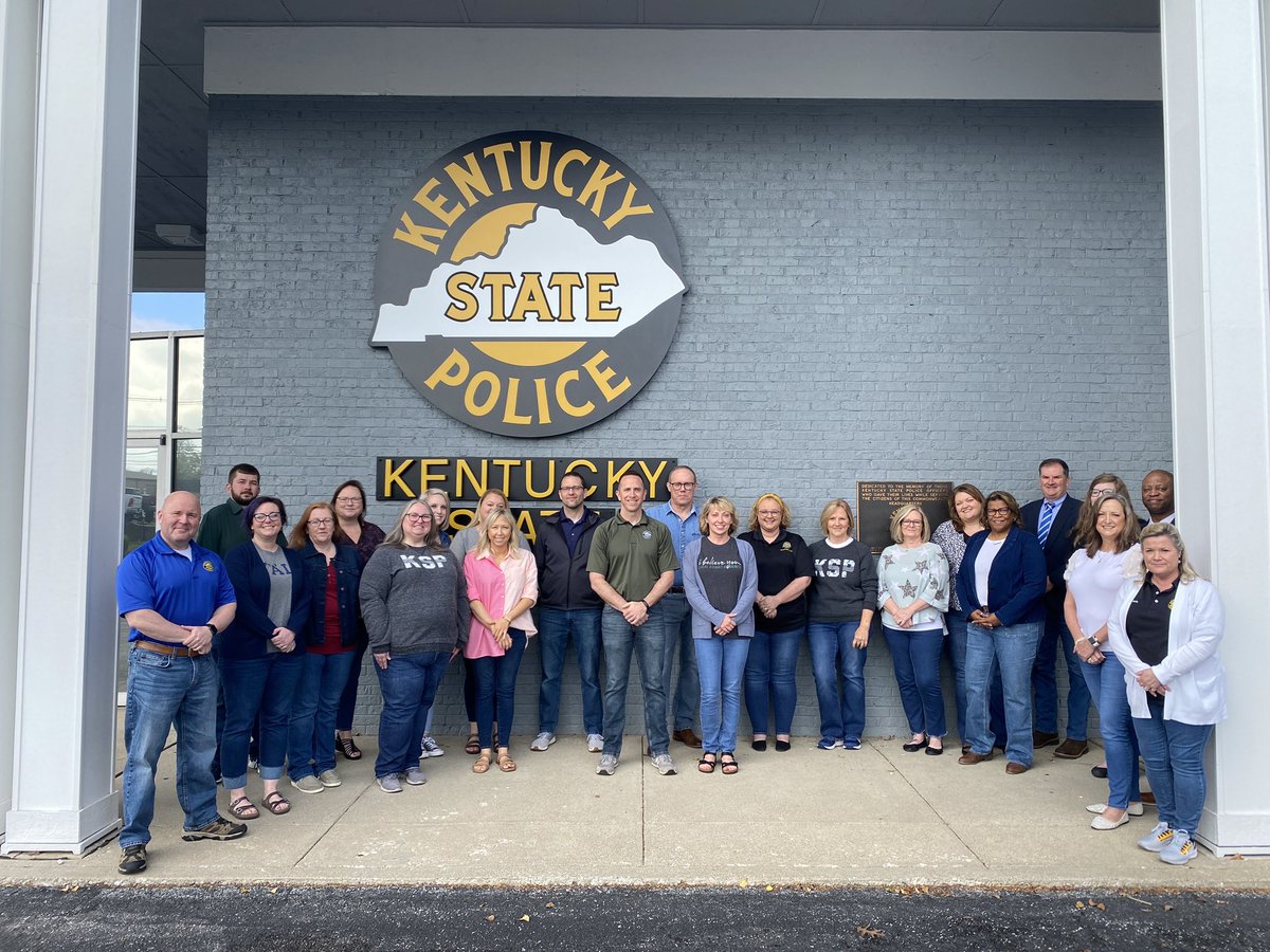 KSP HQ Staff are wearing jeans today for #DenimDay - to bring awareness to victims of sexual assault. Share your #DenimDay pics in the comments! More details: kentuckystatepolice.ky.gov/news/p12-4-23-…