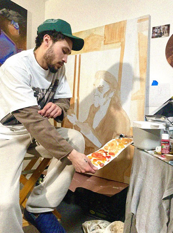 Jordan Barros in the Leonne Concrete Jungle Tee for SS24