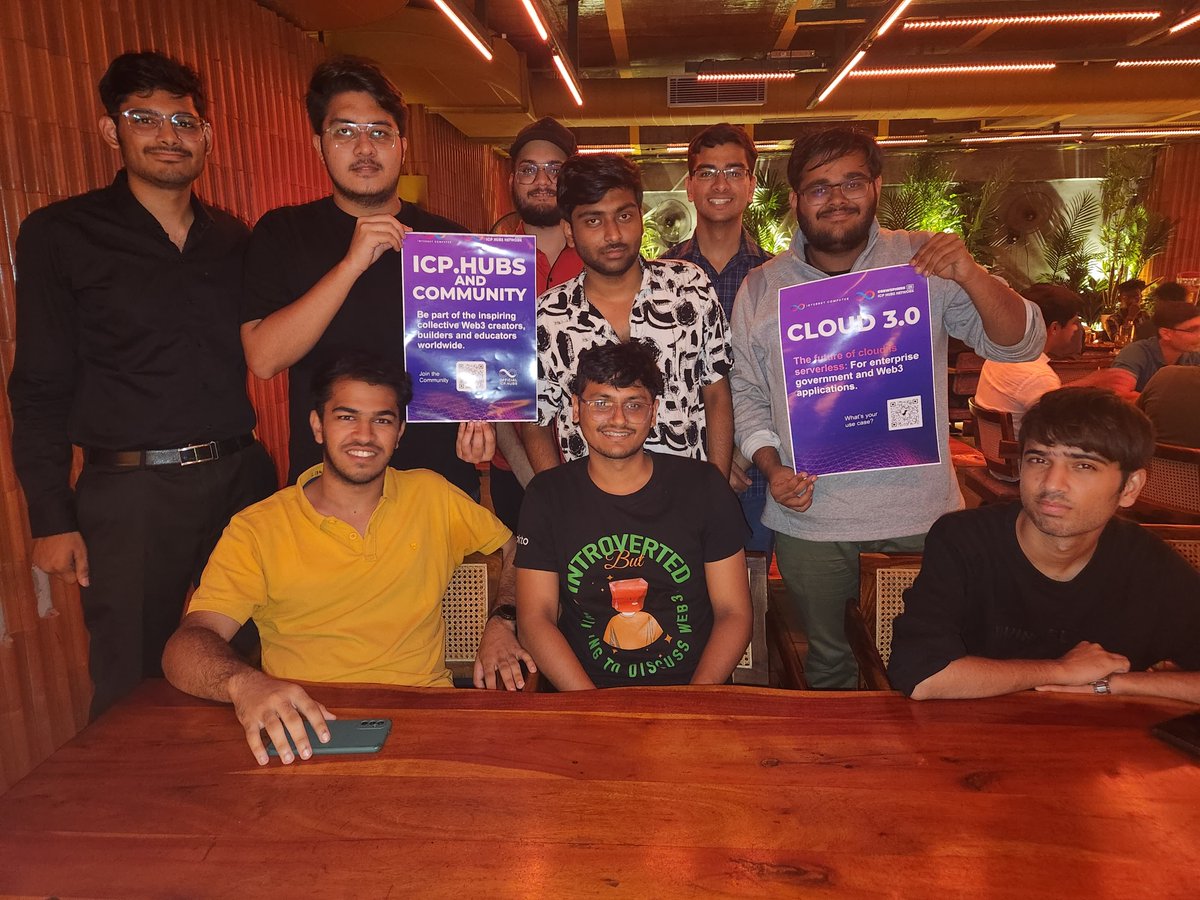 crewspherebitsh's tweet photo. Delving into the future amidst the nocturnal allure. Join us at BITS Pilani Hyderabad Campus for enlightening discussions on Web3 powered by Crewsphere India. #ICPhubs #withCrewsphere 
#CrewsphereCampusNight
#crewsphere
#newtribecapital @icphub_IN  @NewTribeCap https://t.co/FOkQsAPHps