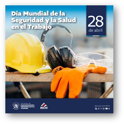 🌟Hoy conmemoramos el Día Mundial de la Seguridad y la Salud en el Trabajo. Es crucial reconocer la importancia de implementar medidas de seguridad en #obras de #infraestructura. ¡Proteger a los trabajadores es clave para un futuro próspero y seguro para todos! 💼🚧 #MICIVI