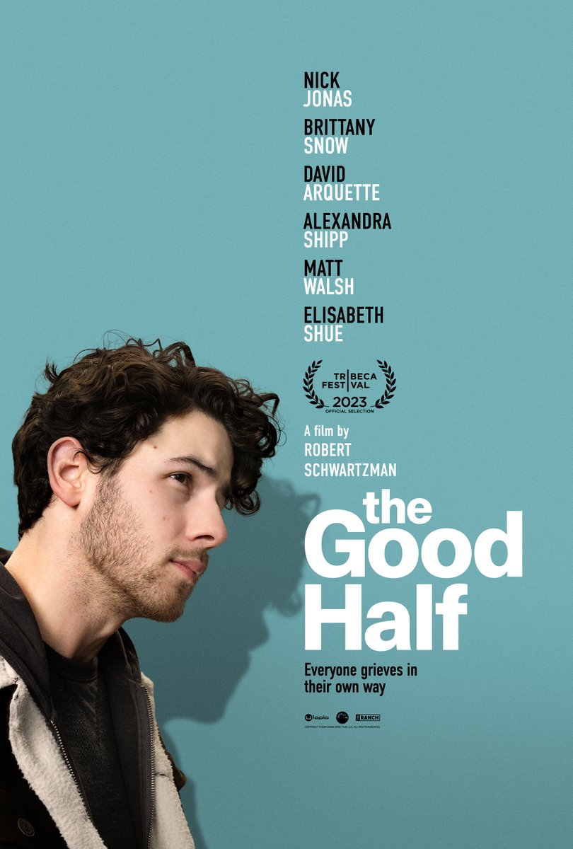 Announcing Robert Schwartzman's THE GOOD HALF starring @nickjonas. The newest addition to @utopiamovies 💫 Special @fathomevents sneak previews on 7/23 & 7/25 will feature a virtual conversation with Nick & Robert, hosted by Kiernan Shipka. Learn more at fathomevents.com