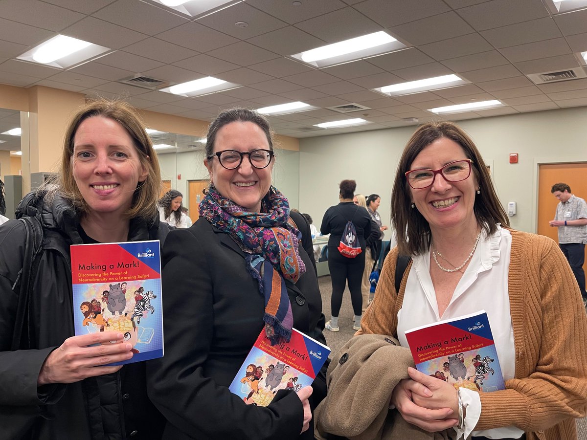 KateMcElderry's tweet photo. No greater reward for a writer than seeing 📕being read & appreciated! 📕Making a Mark! was at @UConnBIRC #Neurodiversity #WISHfest yesterday! 🧠💫 H.S. teens, professors, neuroscientists & grad students = all enjoying! TY @UConn for hosting! https://t.co/I8podnHShk