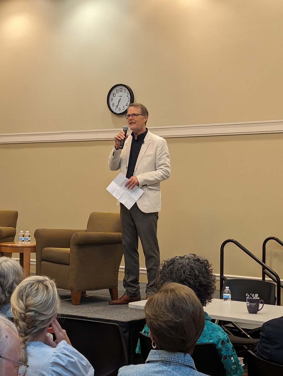 mccullerscenter's tweet photo. There was a great discussion at yesterday's event with Mary Dearborn, author of Carson McCullers: A Life! Nick Norwood interviewed Mary Dearborn about her research process, most surprising findings, and the friendships and relationships of Carson McCullers. https://t.co/dXJ0pwtJUy