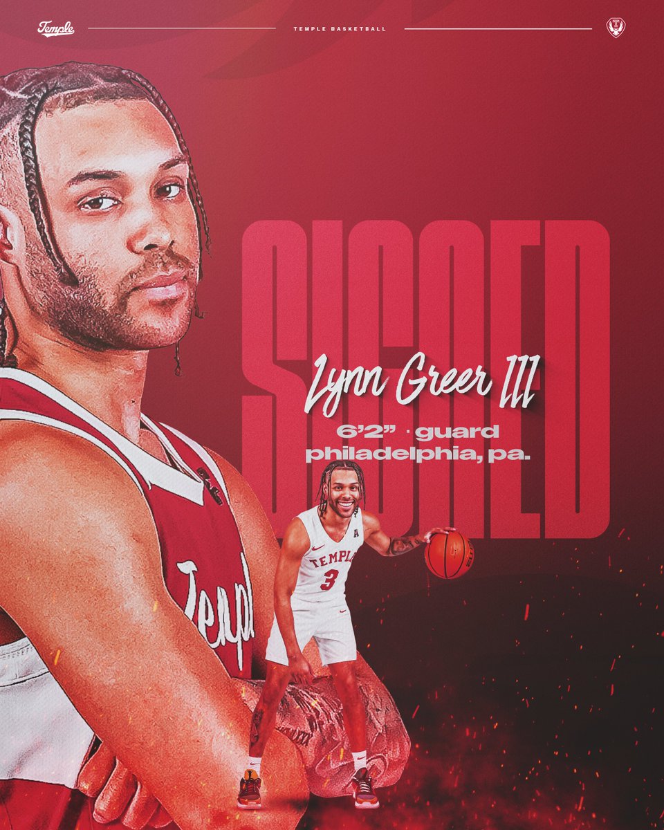TUMBBHoops's tweet photo. Welcome to the nest Lynn Greer III‼️‼️‼️

𝙇𝙮𝙣𝙣 𝙬𝙖𝙨 𝙖 𝙛𝙤𝙪𝙧-𝙨𝙩𝙖𝙧 𝙧𝙚𝙘𝙧𝙪𝙞𝙩 𝙛𝙧𝙤𝙢 𝙍𝙤𝙢𝙖𝙣 𝘾𝙖𝙩𝙝𝙤𝙡𝙞𝙘 𝙖𝙣𝙙 𝙞𝙨 𝙩𝙝𝙚 𝙨𝙤𝙣 𝙤𝙛 𝙏𝙚𝙢𝙥𝙡𝙚 𝙃𝙖𝙡𝙡 𝙤𝙛 𝙁𝙖𝙢𝙚𝙧 𝙇𝙮𝙣𝙣 𝙂𝙧𝙚𝙚𝙧!

Details ⬇️⬇️⬇️

📰 | https://t.co/nzb9POpaZI

#Team129 https://t.co/R6p2Wc49Qn