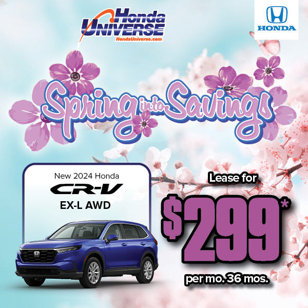 Spring has sprung at Honda Universe, and so have the savings! Too good to miss, right? Pop in and discover boundless bargains today!🌸 💰 
🔗  bit.ly/32xhLLC
.
.
.
#hondauniverse #honda #hondausa #carshopping #spring #springtime #deals #offers #lease #buynew #automotive