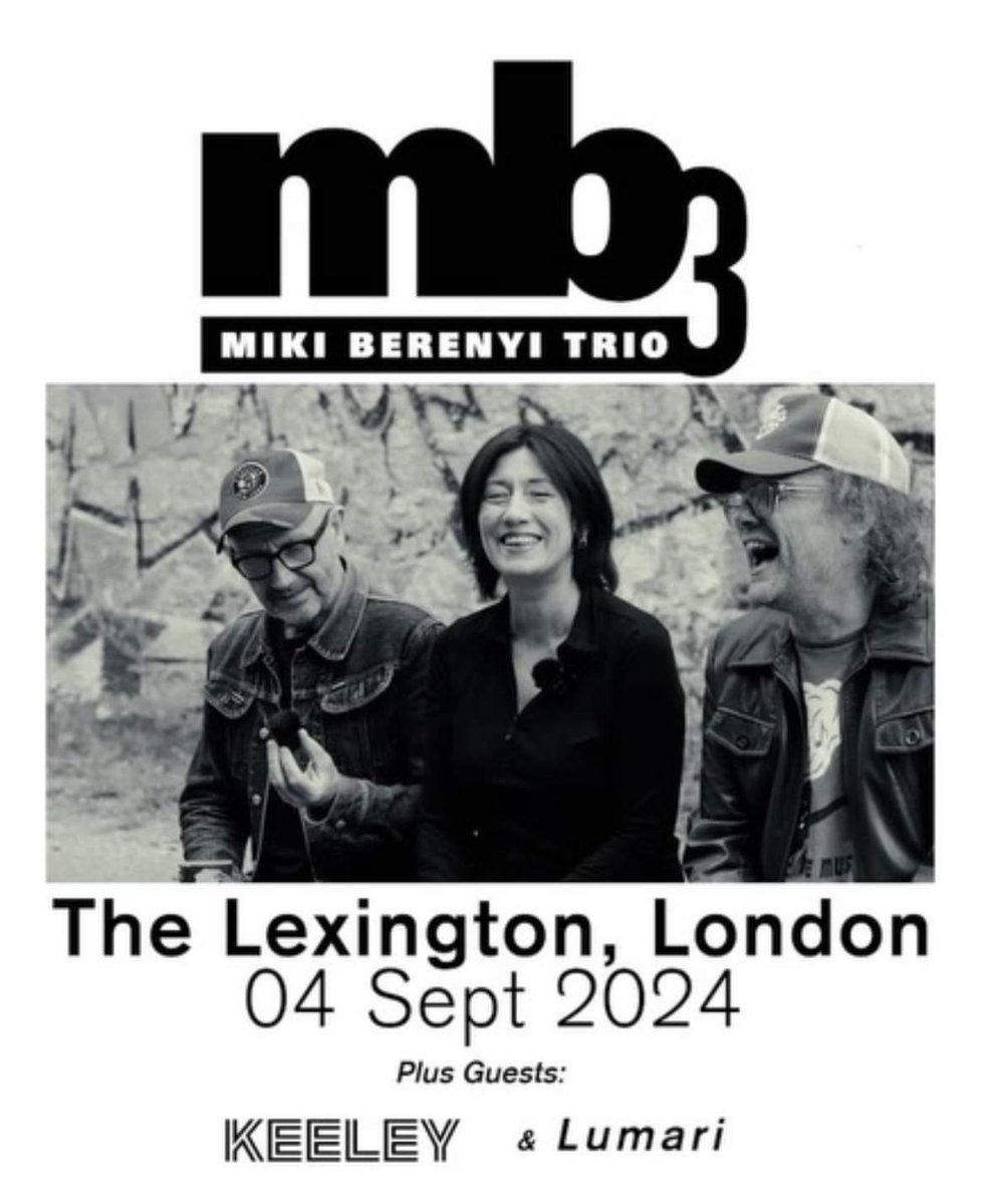 Thrilled to announce we open for the brilliant @berenyi_miki MB3 at @thelexington in London on Sept 4! W/the glorious graphics of @inner_strings and the Dreampop delicacy that is @LumariMusic. A blissed-out blitz on the senses awaits. Blissoutdontmissout! seetickets.com/event/the-miki…