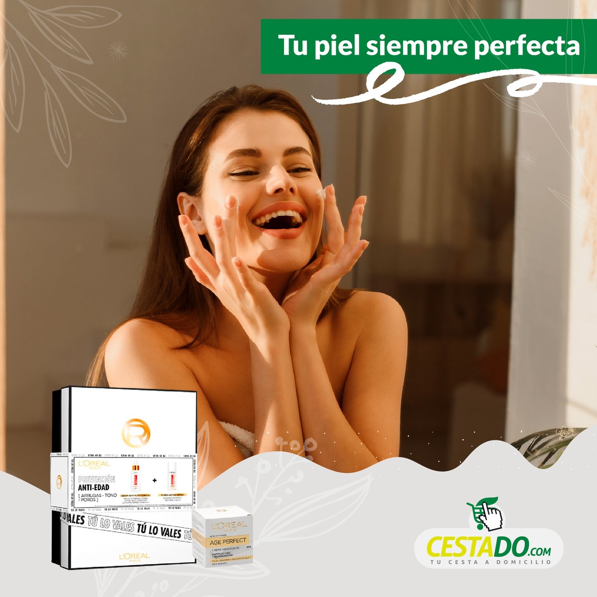 ¡Descubre el secreto de una piel radiante con <a href="/lorealspain/">L'Oréal Groupe España</a> ! ✨

Con productos diseñados para rejuvenecer y revitalizar tu piel, ideales para tu rutina de cuidado facial y mimarte como mereces! ✨
.
Descubre todos los productos de L'oreal: acortar.link/f00dsm