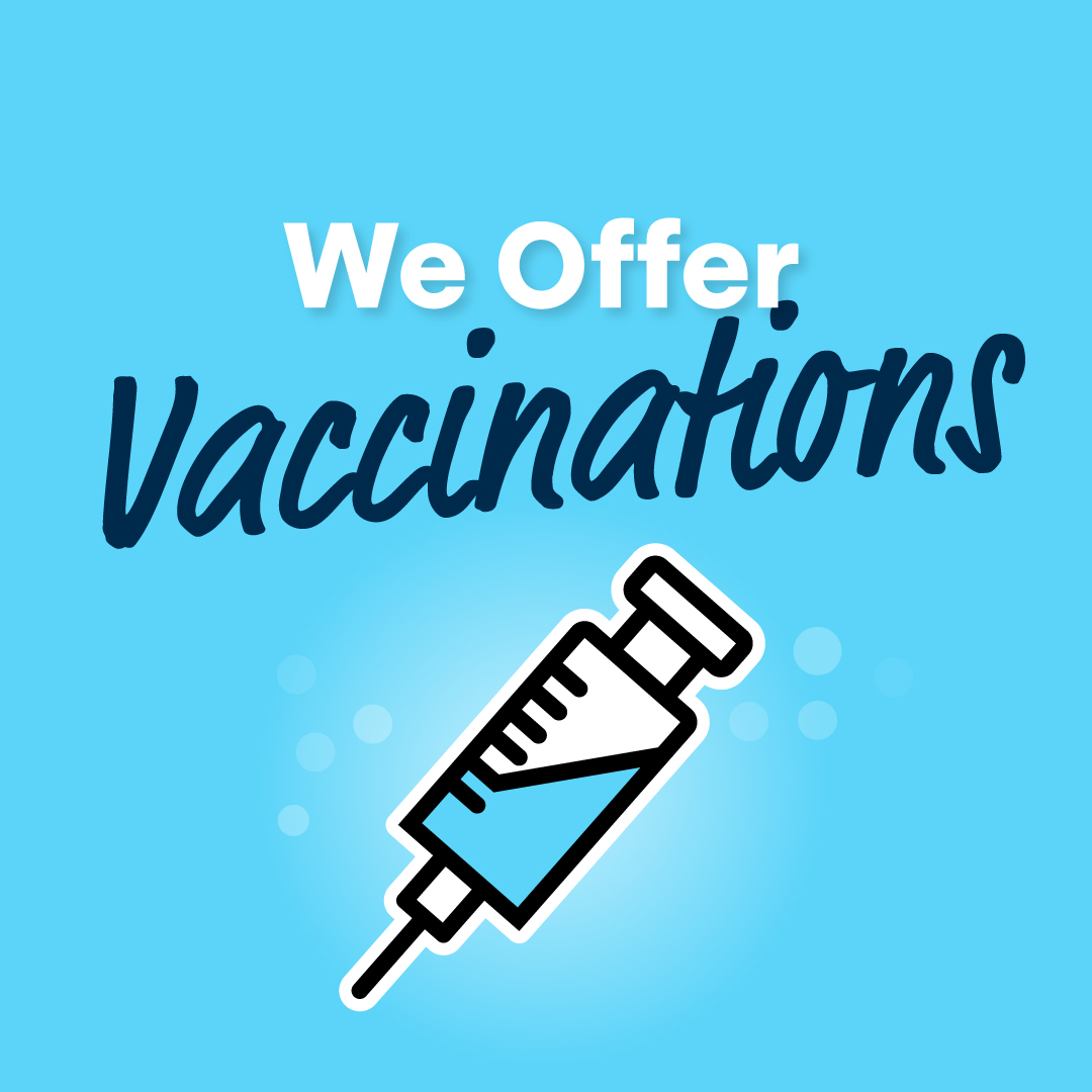 Plan on getting your family’s immunizations at our clinic! This World Immunization Week – join us in increasing rates of immunization against vaccine-preventable diseases! They're available for all ages regardless of insurance status. Schedule today: bit.ly/3XsiWcw