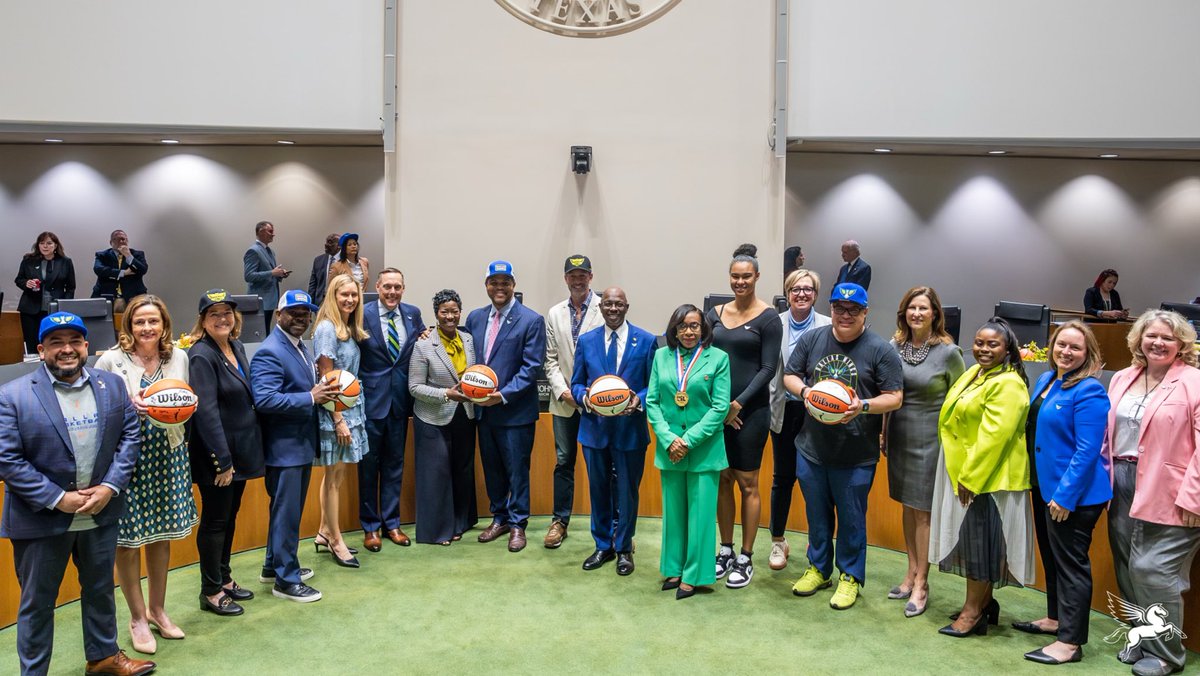 City of Dallas Council Members approved a 15-year agreement for the Dallas Wings to play in a renovated Kay Bailey Hutchison Convention Center Dallas Memorial Arena, beginning in 2026. 🔗 bit.ly/4b4ezet