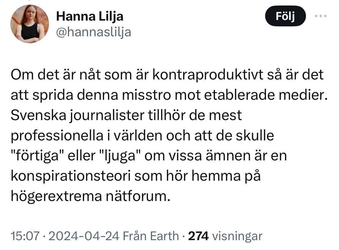 miafalksweden's tweet photo. Jag trodde aldrig jag skulle sluta skratta😃 https://t.co/pdI9VtN4E9