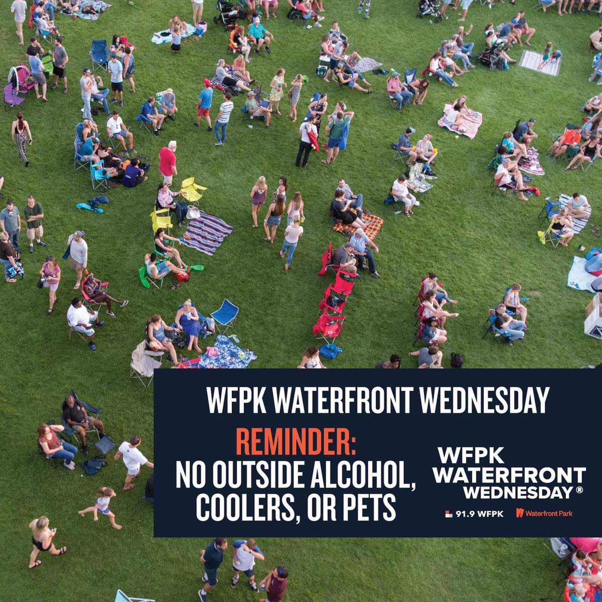 Waterfront Park Lou (@wfpark) on Twitter photo Today is the day we have all been waiting for! The first WPFK Waterfront Wednesday kicks off our 22nd season with Tyrone Cotton (6pm), Dehd (7:30pm), and Phosphorescent (9pm).
📣 FYI: visit our Waterfront Park tent to enter to win two VIP tickets to <a href="/gazebofestival/">Gazebo Fest</a>! Today is the day we have all been waiting for! The first WPFK Waterfront Wednesday kicks off our 22nd season with Tyrone Cotton (6pm), Dehd (7:30pm), and Phosphorescent (9pm).
📣 FYI: visit our Waterfront Park tent to enter to win two VIP tickets to <a href="/gazebofestival/">Gazebo Fest</a>!