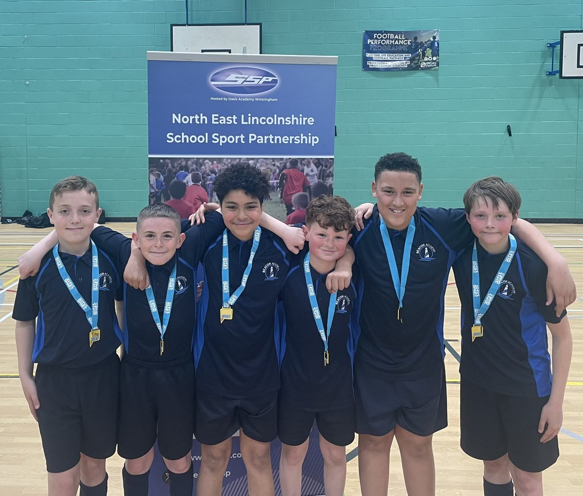 BeaconAcadPE's tweet photo. A huge congratulations to our Year 7 boys Basketball team for winning the Grimsby &amp; District CVL hosted by @NELINCSSSP. 

We’re immensely proud of their achievement but more importantly, their behaviour and conduct on the night. 

Well done lads! https://t.co/P4Ihc2jBzH