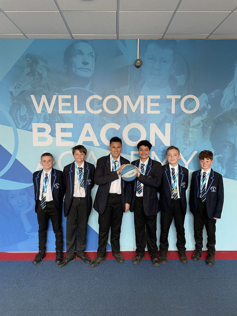 BeaconAcadPE's tweet photo. A huge congratulations to our Year 7 boys Basketball team for winning the Grimsby &amp; District CVL hosted by @NELINCSSSP. 

We’re immensely proud of their achievement but more importantly, their behaviour and conduct on the night. 

Well done lads! https://t.co/P4Ihc2jBzH