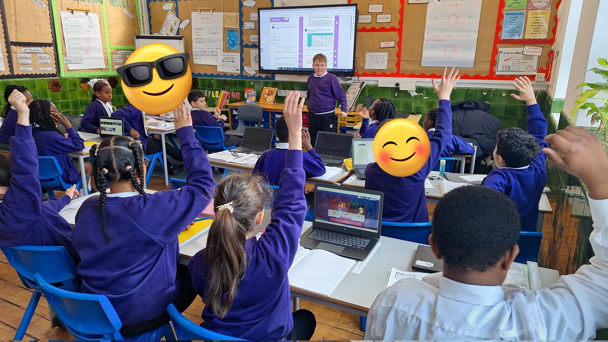Thank you to our Year 5 pupil that modelled and explained his calculations to the class. You showed excellent reasoning skills that included maths key vocabulary. @BrunswickParkPS @WhiteRoseEd Everyone was engaged and made progress!