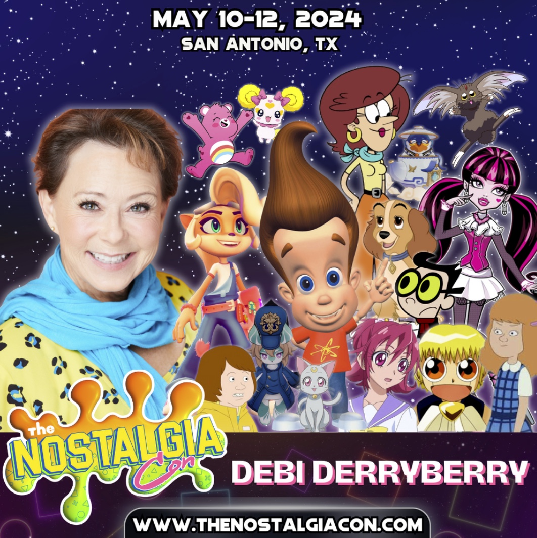 I’m headed to San Antonio May 10-12 for @thenostalgiacon! I’ll be signing all 3 days- bring your new Jimmy Neutron POPS! #nostalgiacon #thenostalgiacon #voiceactor #vo #jimmyneutron #draculaura #cocobandicoot #zatchbell #Funkopop #glitterforce