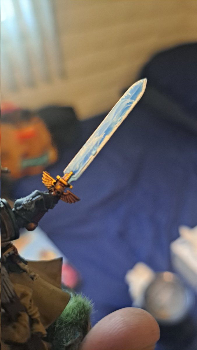 arappo1944's tweet photo. @warhammer Working on azraels power sword https://t.co/oUKaiKIgjC