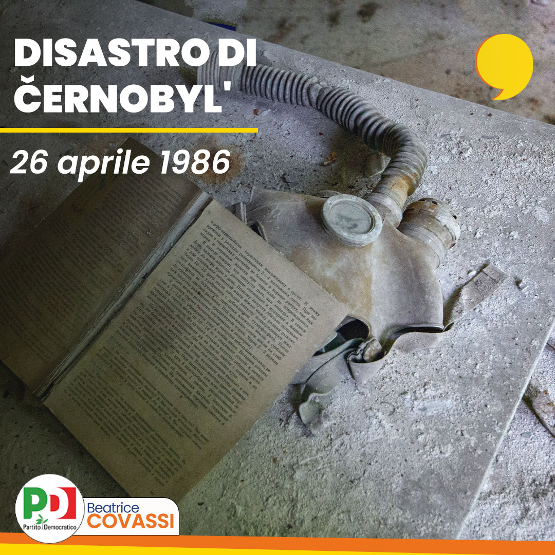 38 anni fa il tragico incidente di #Chernobyl. Le sue conseguenze, ancora incalcolabili, si fanno sentire oggi, risvegliate dalle tensioni e dal conflitto che affliggono quelle regioni. È un ricordo doloroso che noi europei 🇪🇺 non possiamo permetterci di dimenticare. #26aprile