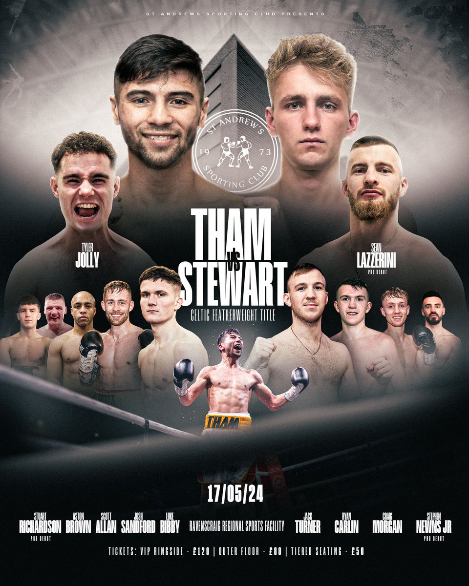 ⭐️ 𝑪𝑯𝑨𝑴𝑷𝑰𝑶𝑵𝑺𝑯𝑰𝑷 𝑩𝑶𝑿𝑰𝑵𝑮 ⭐️ Our next boxing event is now confirmed! 𝙁𝙧𝙞𝙙𝙖𝙮 17𝙩𝙝 𝙈𝙖𝙮 𝙍𝙖𝙫𝙚𝙣𝙨𝙘𝙧𝙖𝙞𝙜 𝙍𝙚𝙜𝙞𝙤𝙣𝙖𝙡 𝙎𝙥𝙤𝙧𝙩𝙨 𝙁𝙖𝙘𝙞𝙡𝙞𝙩𝙮