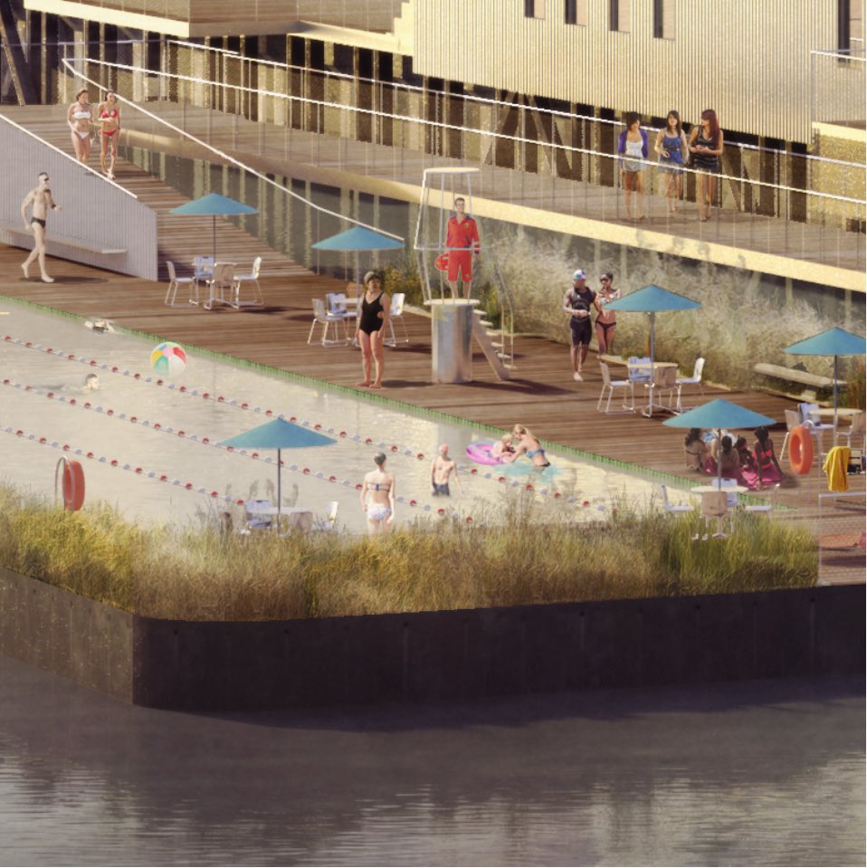 Thames Baths: the floating lido tweet media