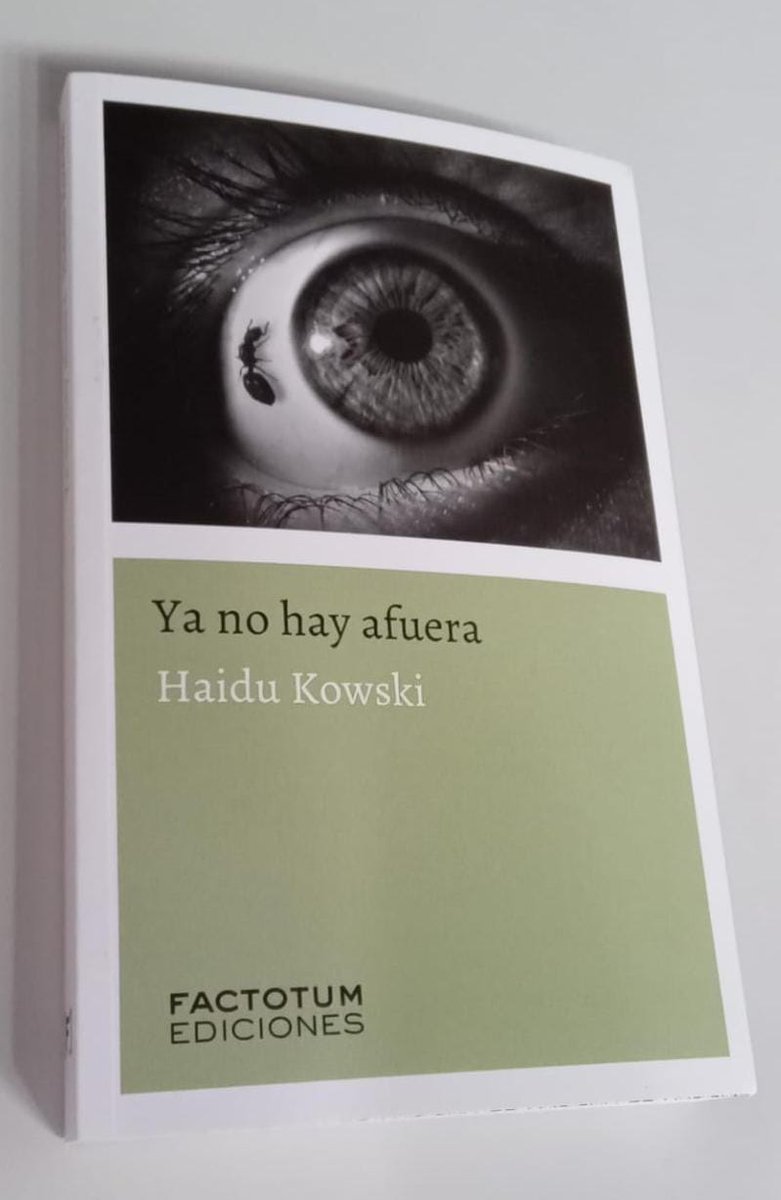 Ya no hay afuera

Novedad de <a href="/factotumed/">Factotum ediciones</a> ya está en las librerías y en la <a href="/ferialibro/">Feria del Libro</a> de Buenos Aires, stand 517 Pabellón Azul.

Una distopía mucho más interesante que el presente.