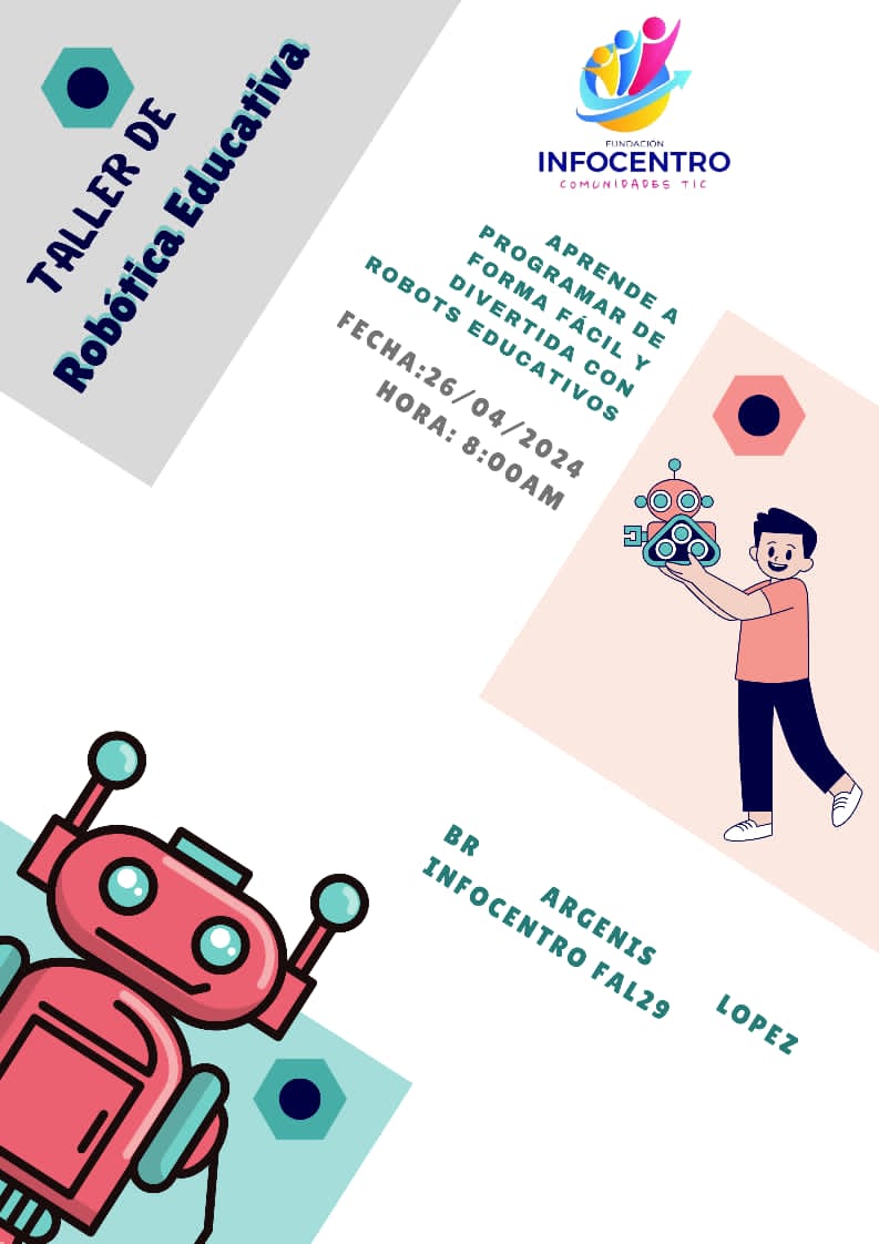 danielasocialis's tweet photo. Aprende a programar de forma fácil
Te esperamos en el Infocentro BR Argenis López #Fal29 #Mauroa #Falcón
#CienciaParaLaVida
@Gabrielasjr 
@LaRosaInfoVE https://t.co/fKTl9ujEmY