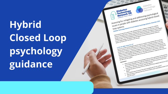 The <a href="/DTN_UK/">Diabetes Technology Network UK DTN-UK</a> have developed guidance on Hybrid Closed Loop #HCL alongside the <a href="/DPsychNetwork/">Diabetes Psychology Network</a>. This guidance document has been produced to support teams to work collaboratively with people living with diabetes to ensure the best possible outcomes.

Download📄ow.ly/jORX50Rax4o