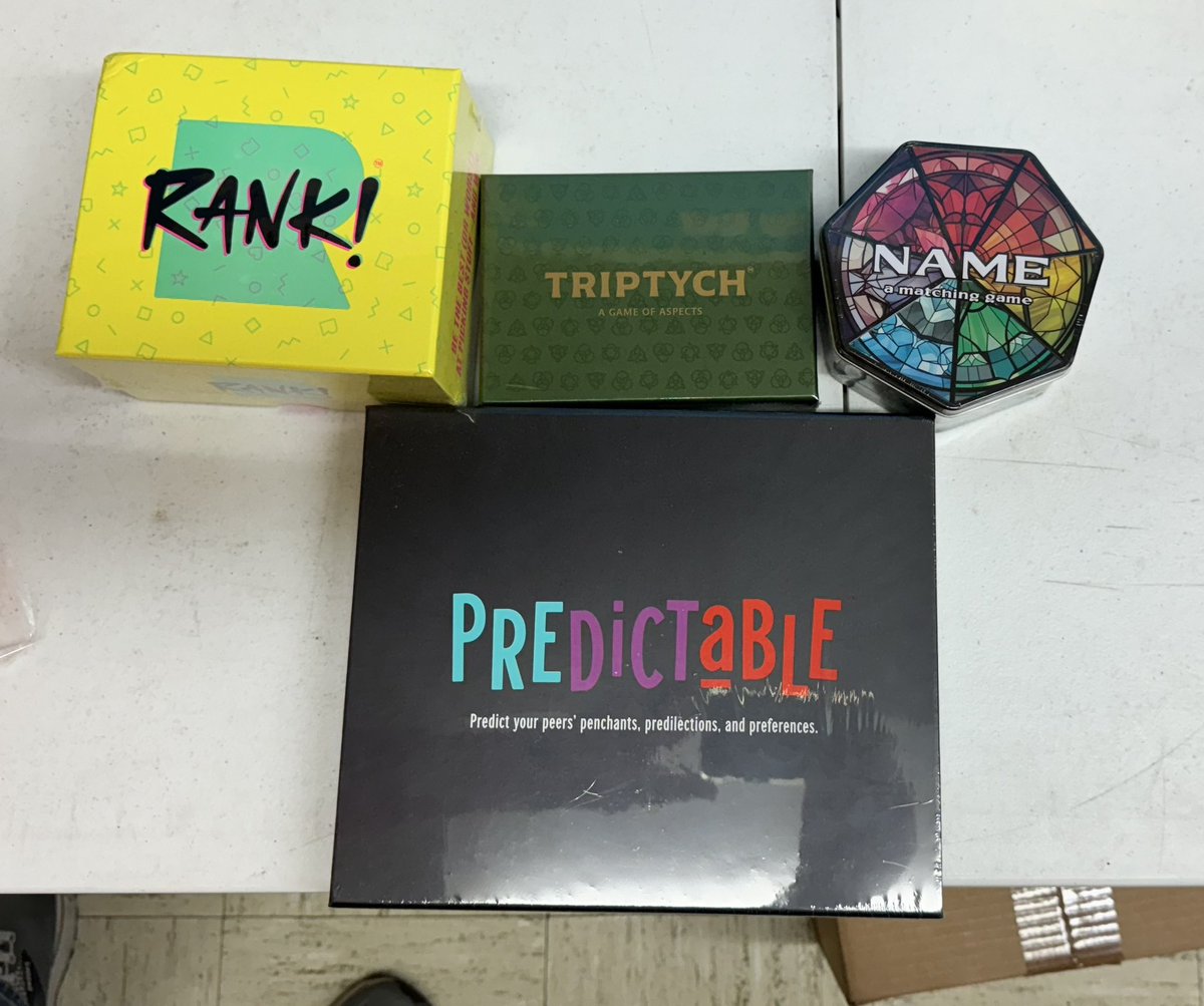 martyestes's tweet photo. Huge thanks to @StudentMinistry for sending over a care package of their brand new board games! Anyone who knows me knows I love a good game. Excited to check these out with our students. #stumin https://t.co/Ytb2iQcIeN