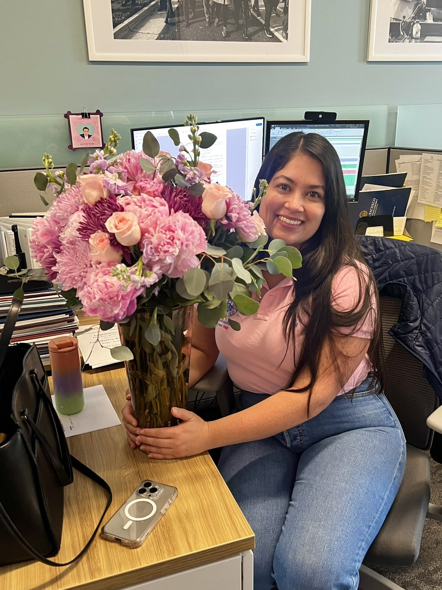 Happy Administrative Professionals Day to fabulous Fabi, our legislative aide who *also* keeps my schedule organized and our office running smoothly! Your dedication, hard work and sense of humor is so appreciated. #AdministrativeProfessionalsDay